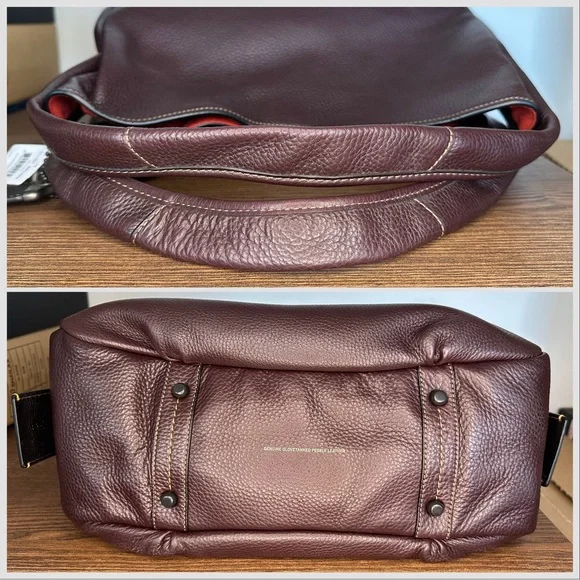 S⭕️LD‼️New Coach 1941 Bandit Hobo 39 in Oxblood/Black - Picture 5 of 12